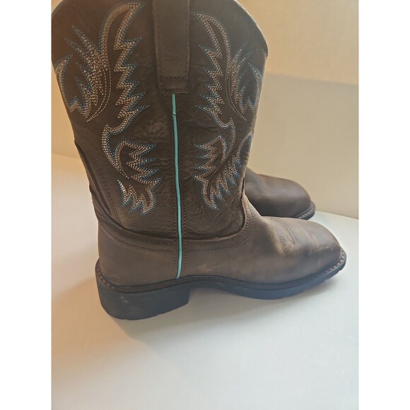 Ariat Work Steel Toe Waterproof ASTM F2413-18 Slip Resisting Boots Brown US 6.5 main image 6